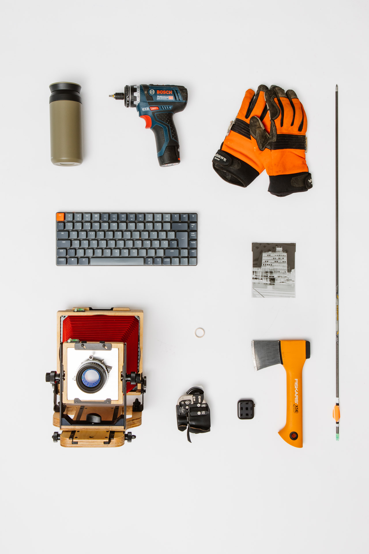 Peter Collienne Flatlay